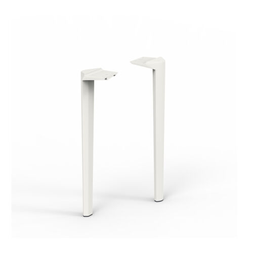 COMPLEMENT DE PLATEAU : 3 PIEDS EN BLANC H73.5