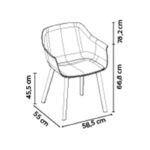 FAUTEUIL SHAPE SABLE – Image 2
