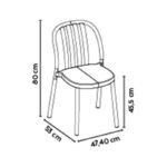 CHAISE SUE LAMA BLANCHE – Image 2