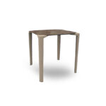 PLATEAU 80x80 HPL CHENE CENDRE (PIEDS CORNER)