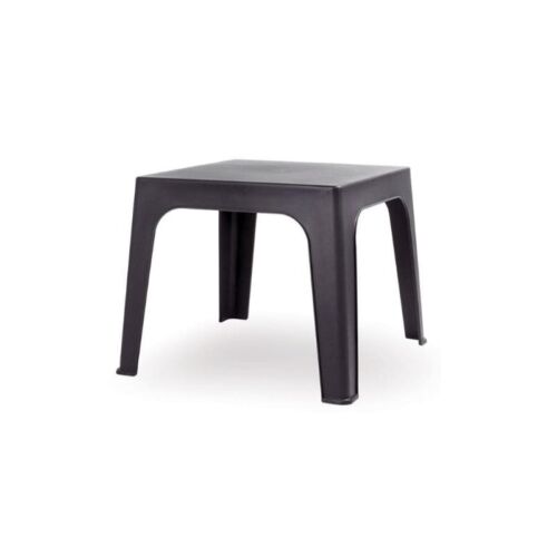PACK: TABLE MONACO GRIS VOLCANIQUE + 4 FAUTEUILS BAKU GRIS VOLCANIQUE – Image 3