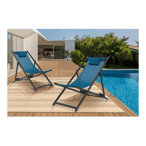 CHILEAN LINE FOLDING ALU/TPEP - GRAPHITE/BLUE - Image 2