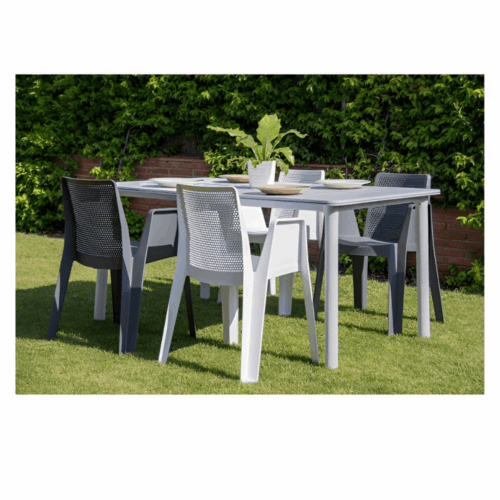 TABLE NOA 160x90 GRIS FONCE – Image 3
