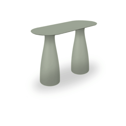 TABLE BAOBAB DOUBLE GRIS VERT