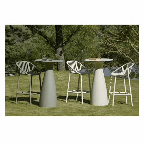TABLE BAOBAB DOUBLE GRIS VERT – Image 2