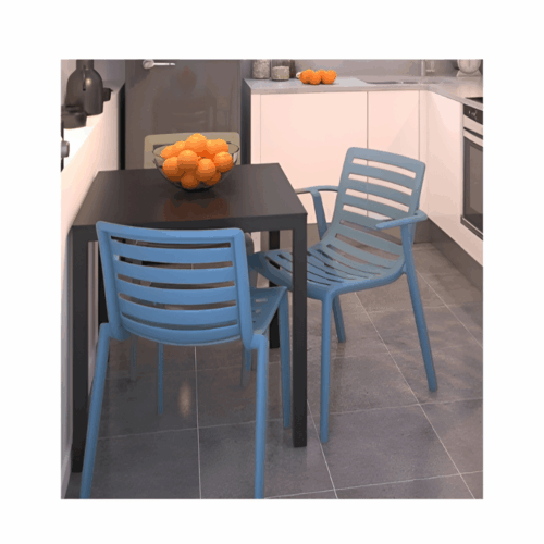 SLATKAT RETRO BLUE CHAIR - Image 2