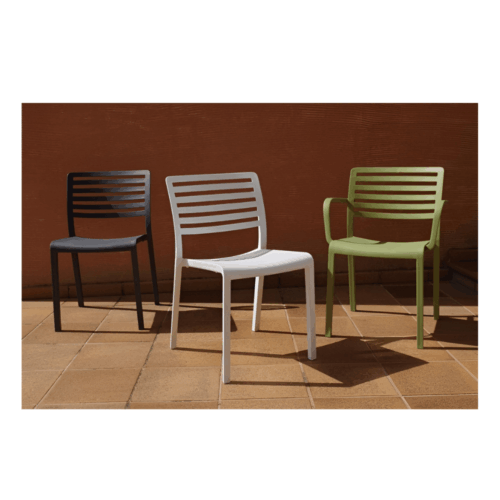 WIND OLIVE GREEN ARMCHAIR WITH ARMRESTS - Image 2