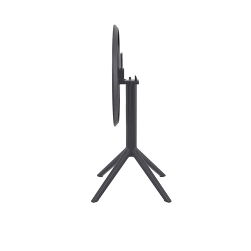 TABLE SKY PLIABLE Ø60 GRIS FONCE – Image 2