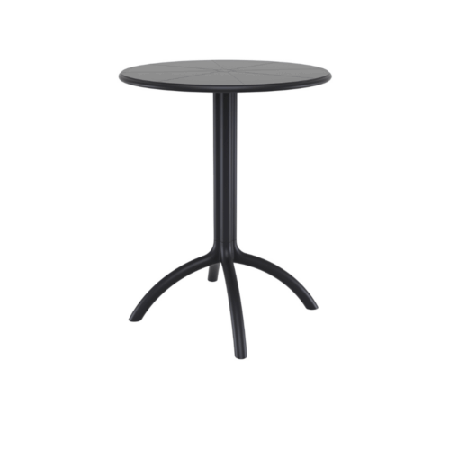 OCTOPUS BAR TABLE Ø60 BLACK