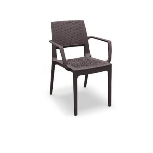 MODENA CHOCOLATE ARMCHAIR