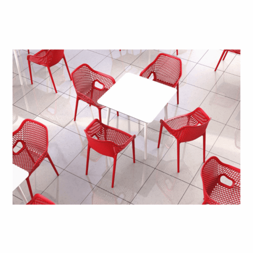 GRID XL (AIR XL) RED ARMCHAIR - Image 4