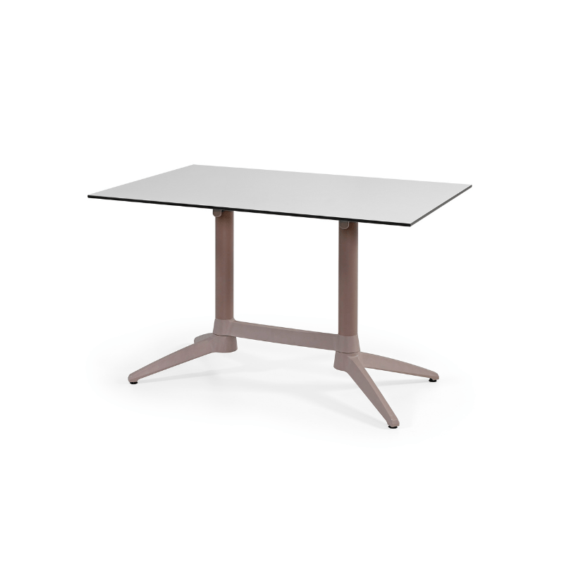 TABLE BEIGE DOUBLE GEMINI 120*70 FIX – Image 2